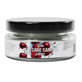 Массажная свеча «Спелая вишня» - 50 мл. - SGAN - купить с доставкой в Дзержинске