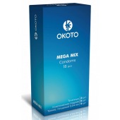 Презервативы OKOTO Mega Mix - 18 шт. - Sitabella - купить с доставкой в Дзержинске