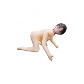 Телесная надувная секс-кукла в позиции догги-стайл - NMC - в Дзержинске купить с доставкой