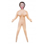 Телесная надувная секс-кукла с пышным бюстом - NMC - в Дзержинске купить с доставкой