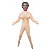 Телесная надувная секс-кукла с 3 любовными отверстиями - NMC - в Дзержинске купить с доставкой