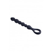 Черная анальная цепочка Beads Hunter - 25,4 см. - NMC