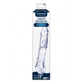 Прозрачная насадка-удлинитель Length Enhancer с подхватом - 22,3 см. - NMC - в Дзержинске купить с доставкой