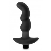 Черный вибромассажер простаты Prostate Massager 03 - 15,2 см. - Blush Novelties - в Дзержинске купить с доставкой