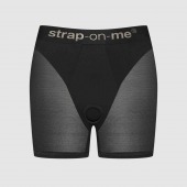 Трусики-шорты для фиксации насадок Strap-on-me Harness Lingerie Halo - size M - Strap-on-me - купить с доставкой в Дзержинске