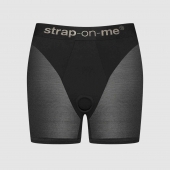 Трусики-шорты для фиксации насадок Strap-on-me Harness Lingerie Halo - size L - Strap-on-me - купить с доставкой в Дзержинске