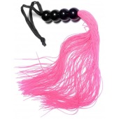 Розовая силиконовая плеть - 35,5 см. - Boys of Toys - купить с доставкой в Дзержинске