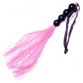 Розовая силиконовая плеть - 35,5 см. - Boys of Toys - купить с доставкой в Дзержинске