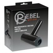 Черный мастурбатор с удобной ручкой Masturbator with 2 Functions - Orion - в Дзержинске купить с доставкой