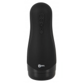 Черный вибромастурбатор с подогревом Masturbator with 3 Functions - Orion - в Дзержинске купить с доставкой