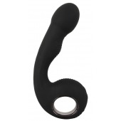 Черный силиконовый вибратор G   P-Spot Vibrator - 16,8 см. - Orion