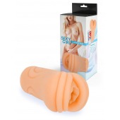 Телесный мастурбатор-вагина с рельефом на поверхности - Sexy Girl - в Дзержинске купить с доставкой