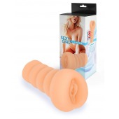 Телесный мастурбатор в виде вагины с узким входом - Sexy Girl - в Дзержинске купить с доставкой