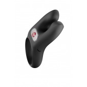 Черное эрекционное виброкольцо Nos - Fun Factory - в Дзержинске купить с доставкой