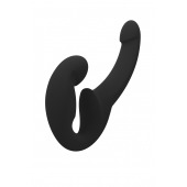 Черный безремневой страпон Share Lite - Fun Factory - купить с доставкой в Дзержинске