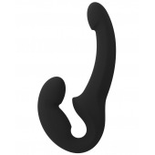 Черный безремневой страпон Share Lite - Fun Factory - купить с доставкой в Дзержинске