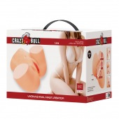 Телесный мастурбатор Liora с 2 любовными тоннелями - Baile - в Дзержинске купить с доставкой