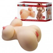 Телесный мастурбатор-торс Fiona - Baile - в Дзержинске купить с доставкой