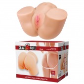 Телесный мастурбатор Olivia с 2 любовными отверстиями - Baile - в Дзержинске купить с доставкой
