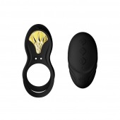 Черное эрекционное виброкольцо Bayek с пультом ДУ - Zalo - в Дзержинске купить с доставкой