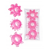 Комплект из трех розовых эрекционных колец - Erowoman-Eroman - в Дзержинске купить с доставкой