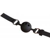 Малый силиконовый кляп-шар на ремешках - Orion - купить с доставкой в Дзержинске