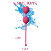 Розовые вагинальные шарики Emotions Foxy - Lola Games