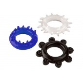 Набор из 3 разноцветных эрекционных колец - A-toys - в Дзержинске купить с доставкой