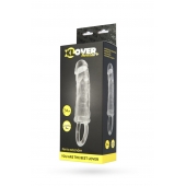 Прозрачная насадка с петлёй для фиксации - 14 см. - ToyFa - в Дзержинске купить с доставкой