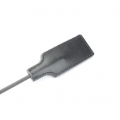 Чёрный профессиональный стек - 73 см. - БДСМ Арсенал - купить с доставкой в Дзержинске