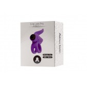 Эрекционное кольцо с подхватом мошонки и стимуляцией клитора Bullet Lastic Ring - Adrien Lastic - в Дзержинске купить с доставкой