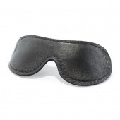 Кожаная маска на глаза - БДСМ Арсенал - купить с доставкой в Дзержинске