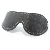 Кожаная маска на глаза - БДСМ Арсенал - купить с доставкой в Дзержинске