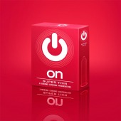 Супертонкие презервативы ON) Super Thin - 3 шт. - ON) - купить с доставкой в Дзержинске