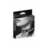 Узенький ошейник из полиуретана с кольцом - Bijoux Pour Toi - купить с доставкой в Дзержинске