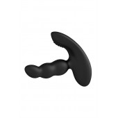 Черный силиконовый стимулятор простаты Levett Nitoc с пультом ДУ - Levett - в Дзержинске купить с доставкой