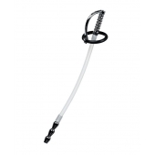 Силиконовый уретральный плаг со сменными фиксирующими кольцами Metal - ToyFa - купить с доставкой в Дзержинске