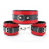 Кожаный БДСМ-набор - БДСМ Арсенал - купить с доставкой в Дзержинске