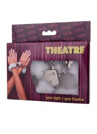 Наручники с белой меховой опушкой - ToyFa - купить с доставкой в Дзержинске