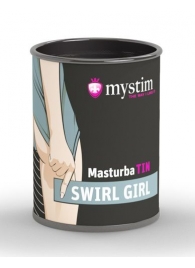 Компактный мастурбатор MasturbaTIN Swirl Girl - MyStim - в Дзержинске купить с доставкой