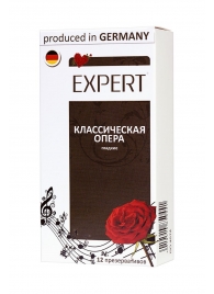 Гладкие презервативы Expert  Классическая опера  - 12 шт. - Expert - купить с доставкой в Дзержинске