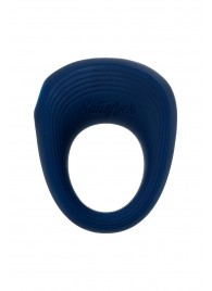 Синее эрекционное кольцо на пенис Satisfyer Ring 2 - Satisfyer - в Дзержинске купить с доставкой