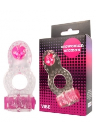 Прозрачное эрекционное кольцо Erowoman-Eroman - Bior toys - в Дзержинске купить с доставкой