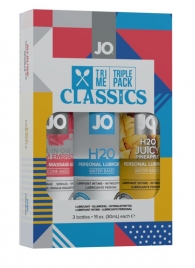 Подарочный набор лубрикантов Tri-Me Triple Pack Classics - System JO - купить с доставкой в Дзержинске