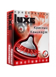 Презерватив LUXE  Exclusive   Красный Камикадзе  - 1 шт. - Luxe - купить с доставкой в Дзержинске