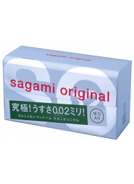 Ультратонкие презервативы Sagami Original - 12 шт. - Sagami - купить с доставкой в Дзержинске