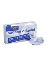 Ультратонкие презервативы Sagami Original QUICK - 6 шт. - Sagami - купить с доставкой в Дзержинске