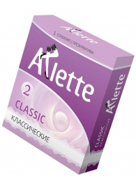 Классические презервативы Arlette Classic - 3 шт. - Arlette - купить с доставкой в Дзержинске