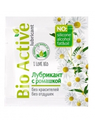 Пробник лубриканта на водной основе Bio Active - 3 гр. - Биоритм - купить с доставкой в Дзержинске