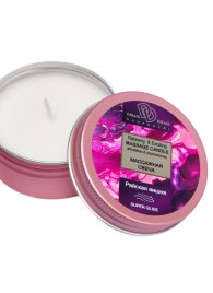 Массажная свеча  Райская вишня - БиоМед - купить с доставкой в Дзержинске